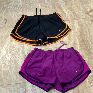 Nike tempo shorts size L large EUC 2 pairs